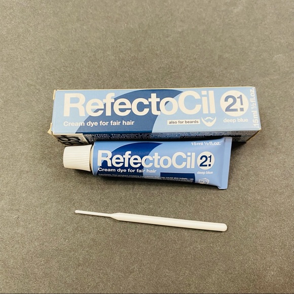 Refectocil #2.1 - Deep Blue Cream Hair Dye - Size 0.5 oz/15ml - Picture 1 of 2